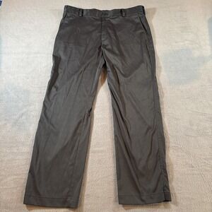 Nike Dri-FIT Flex Golf Pants Men's Size 36x30 Black Elastic Waistband Chino